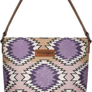 Fashionable Purple Western Hobo Bag with Adjustable Strap - Bailey Line